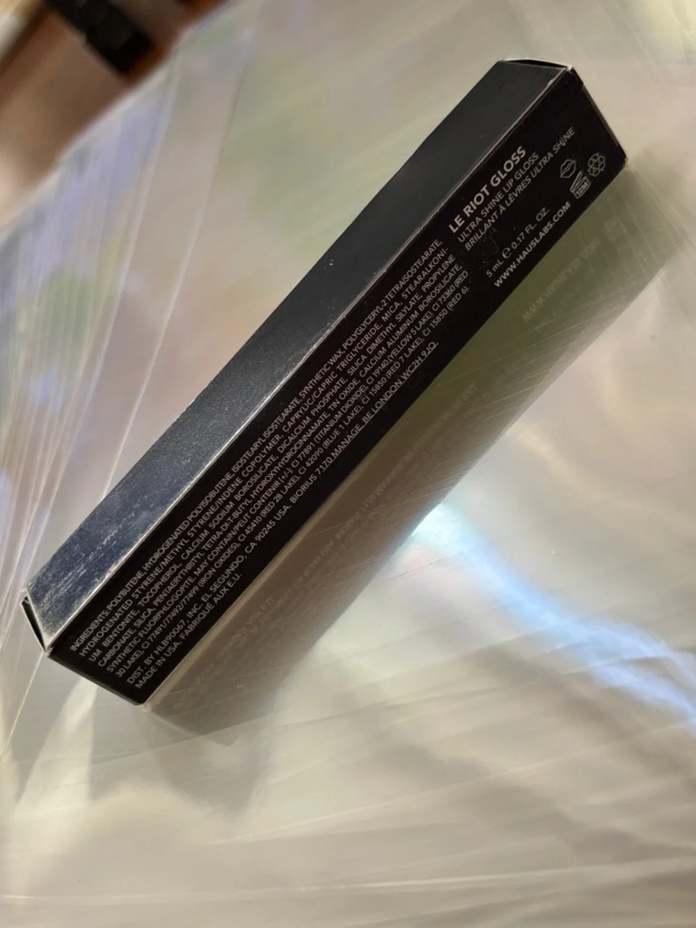 HAUS LABORATORIES LE RIOT LIP GLOSS - BANSHEE